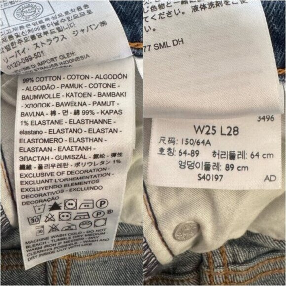 LEVI’S • Wedgie Fit in Salsa Charleston Outlasted - Picture 10 of 11